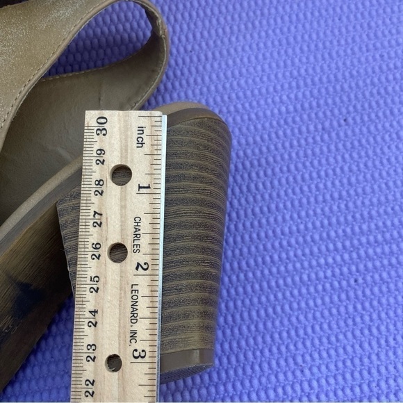 G by Guess Leather Sling Back Booties Size 8.5 - Picture 6 of 8